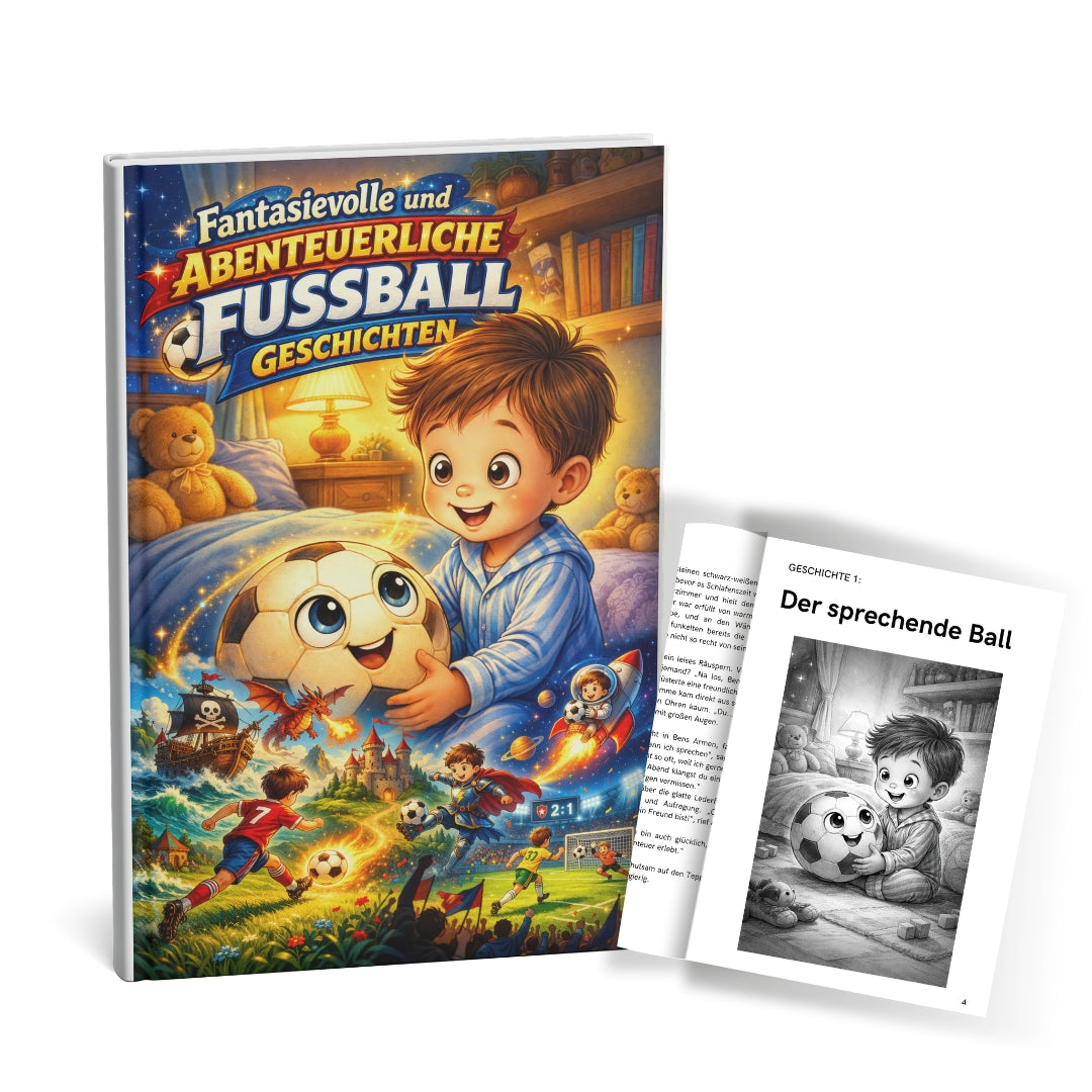 Fantasievolle und abenteuerliche Fußballgeschichten